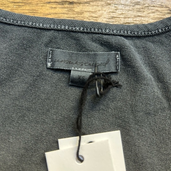 UNSUBSCRIBED Women's Faded Black Raceback TankTop Sleeveless Jersey Basic Casual - Picture 3 of 5